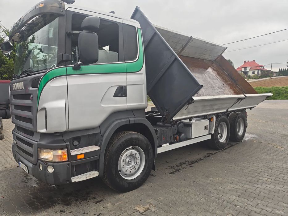 Scania R420CB6x2  Kiper boczny i do tyłu