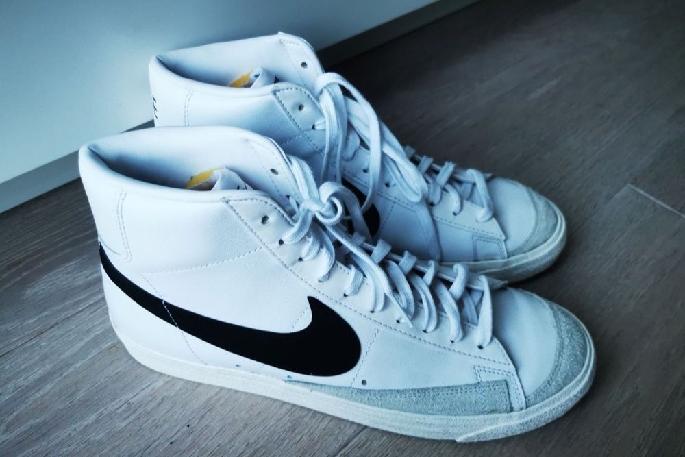 Buty Snickersy Nike Blazer Mid '77 Vntg BQ6806White/Black 100 r. 45