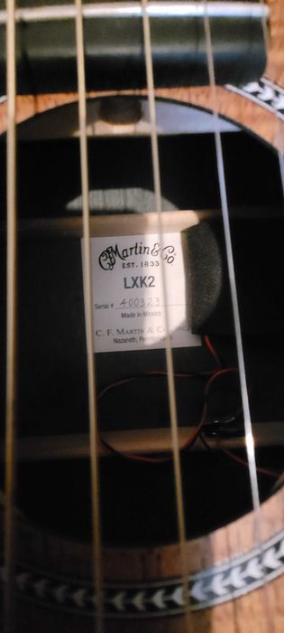 Gitara akustyczna Martin LXK 2   znakomita gitara podróżna z pokrowcem.