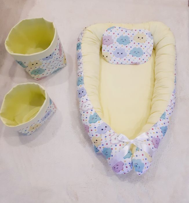 Conjunto de ninho + cestos