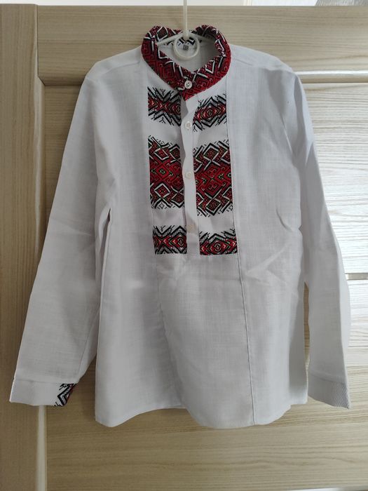 Вышиванка  на мальчика.