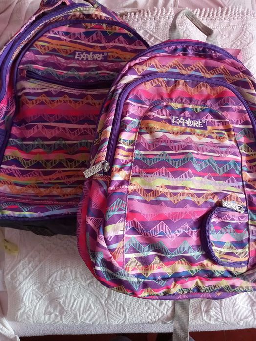 Mochila escolar 2 em 1