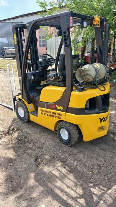 Газовий навантажувач вилковий YALE 2 тонни , 598250 грн