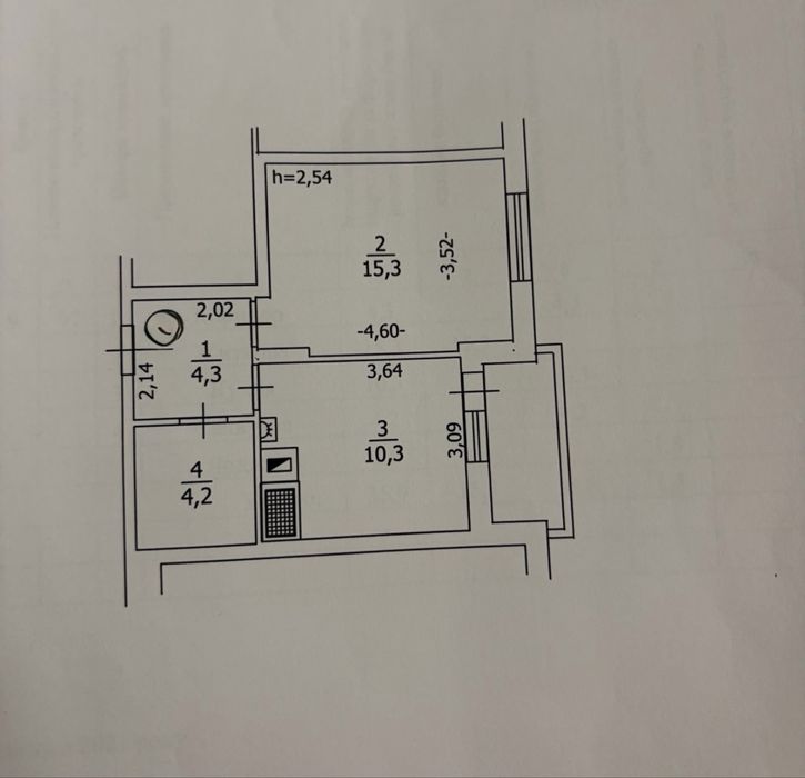 Продаж квартири 1 кім. ЖК Банківський ( з ремонтом)