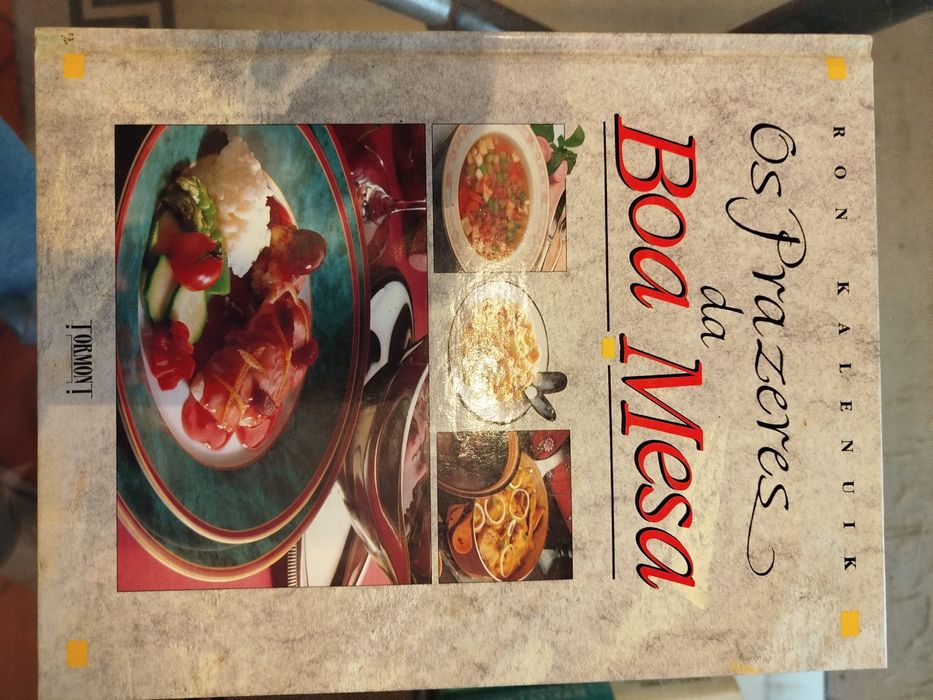 Livro Os Prazeres da Boa Mesa. Usado