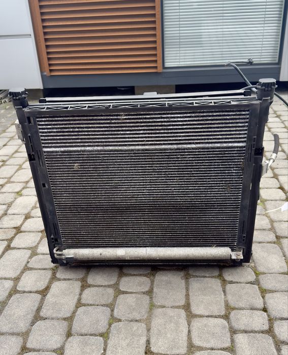 Komplet Chłodnic Mercedes GLE 350 GL GLS ML W166 chlodnice  Wentylator