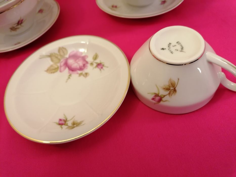 Serviço de chá em porcelana completo  Coimbra