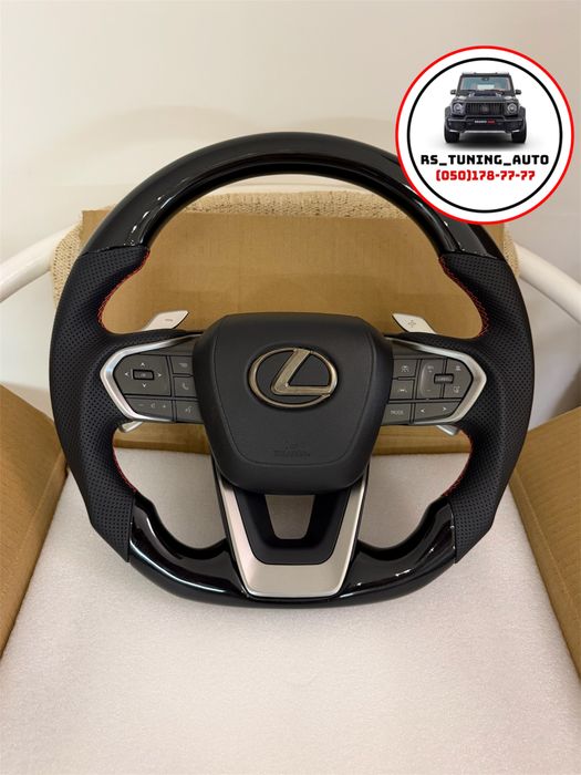 Кермо для Lexus LX570, GX460, LX470, GX470. В стилі LX600. В зборі.