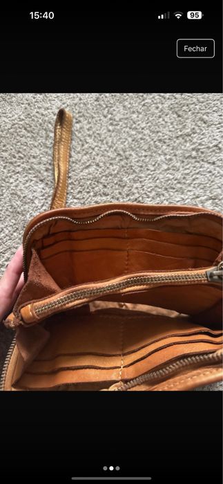 Vendo carteira em pele genuina