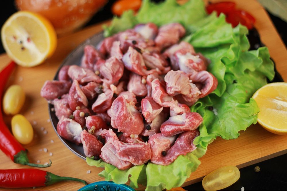 Желудок ( пупки) куриный охлажденный/Шлунок курячий охолоджений