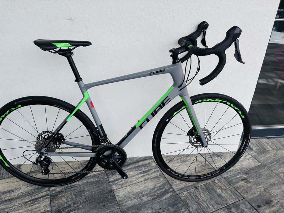 Cube Attain Pro Carbon, pełne 105, hydraulika