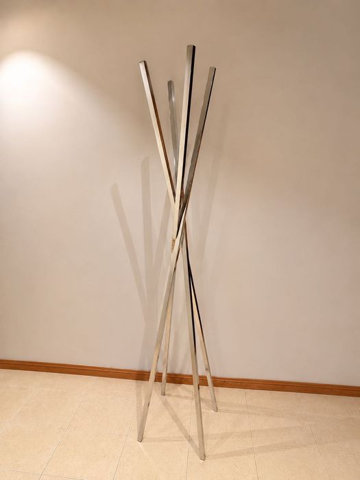 Bengaleiro inox prateado