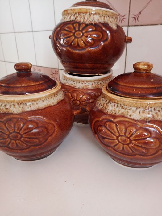 Горшочки керамические