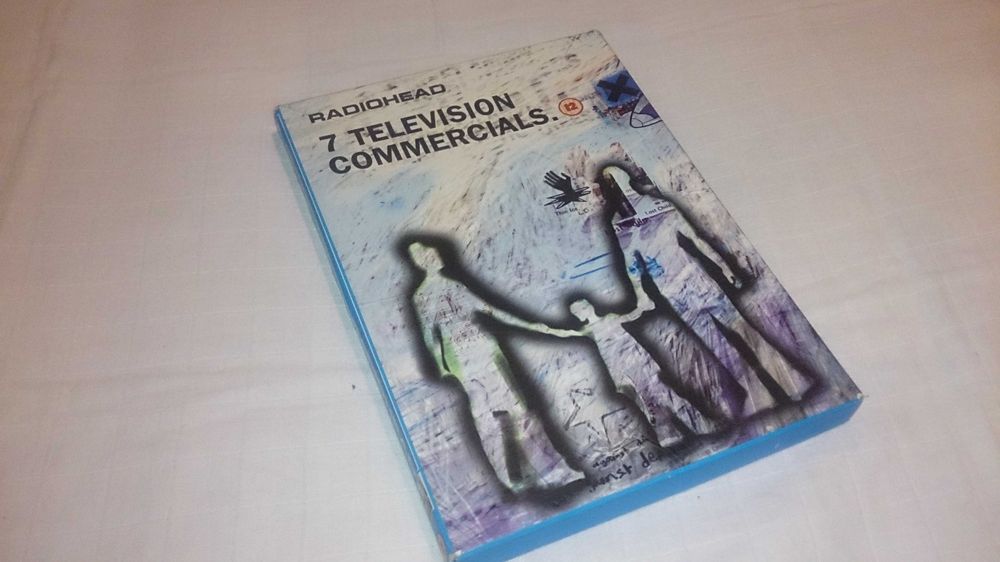 radiohead (7 television commercials) dvd raro