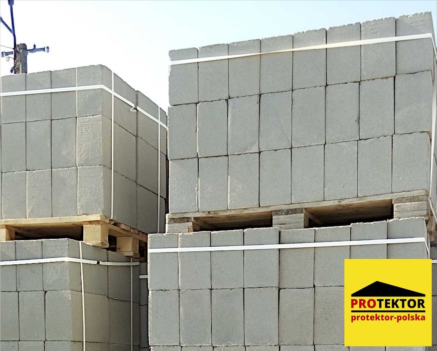 bloczek betonowy fundamentowy 24cm kanold ściany piwnicze nośne budowa