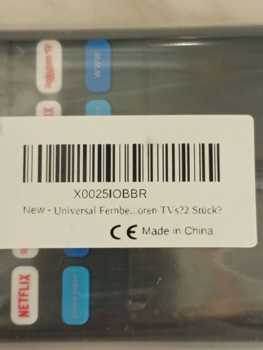 Zestaw 2x Pilot Zamiennik do Samsung Smart TV (Netflix/Prime) NOWY