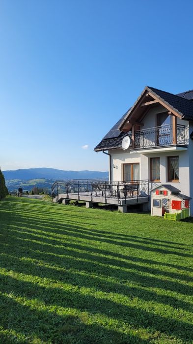 Dom domek w górach, domek z jacuzzi, willa strefa SPA (balia, sauna) Beskidy Góry wakacje noclegi