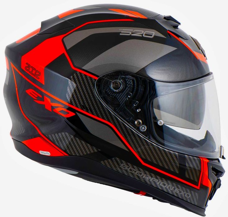 Capacete NOVO Scorpion Exo 520 Evo Air. Nos tamanhos L-XL