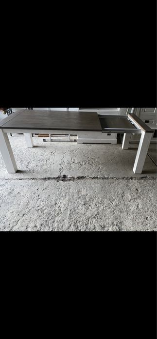 Stol rozkladany z drzewa