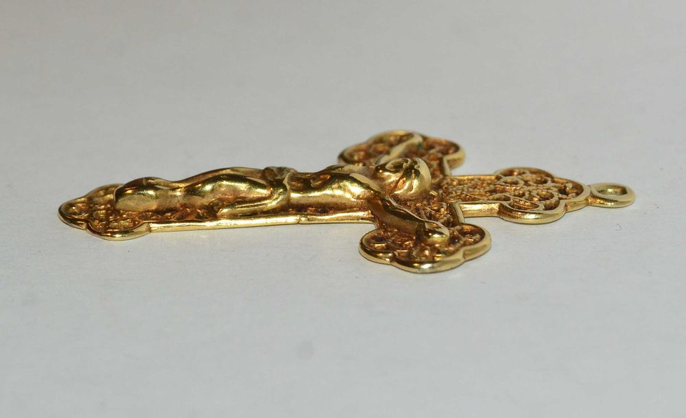 Pendente Crucifixo Grande Antigo sec. XIX