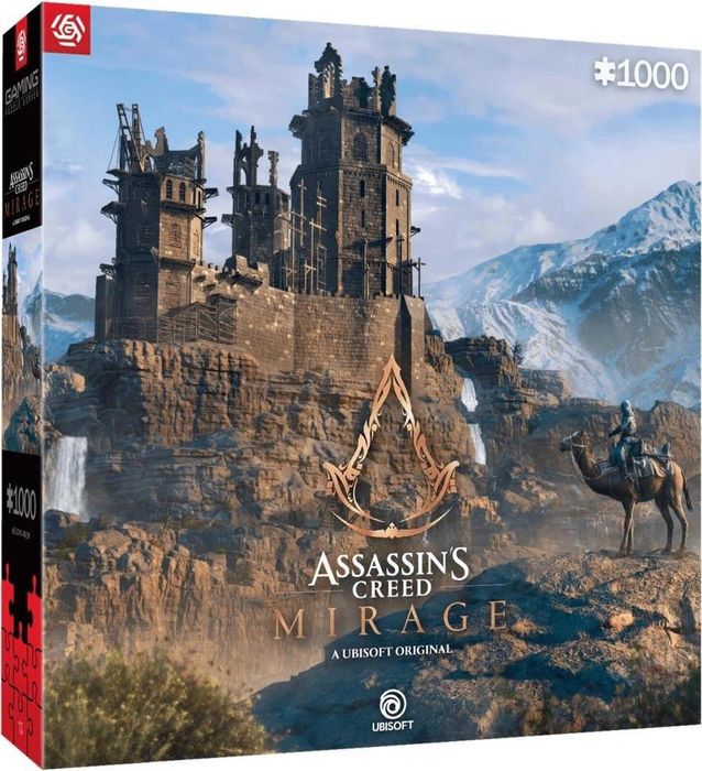 Puzzle 1000 Assassin's Creed Mirage pudełko,267x268 mm
