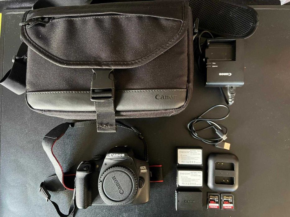 Canon EOS 2000D – Excelente estado – Pack completo