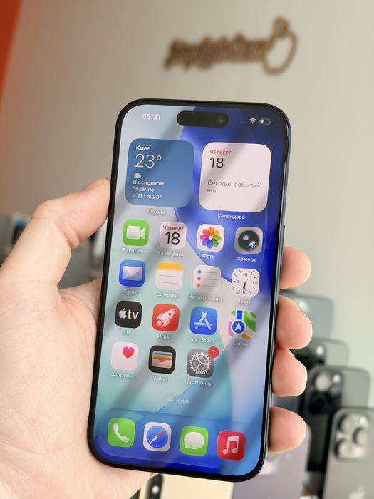 iPhone 15 Pro 128gb Blue Titanium! Ідеальний стан, 97% акб!
