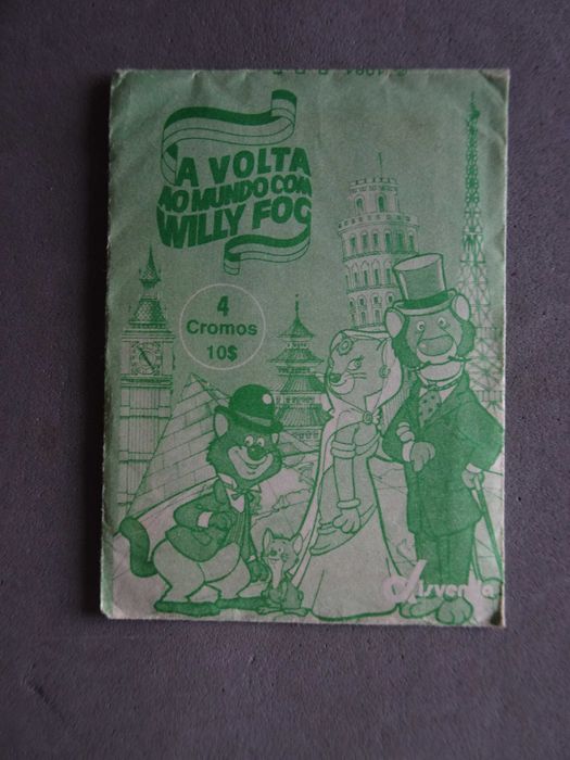 Closed Sticker Album: Around the World with Willy Fog (Disvenda)