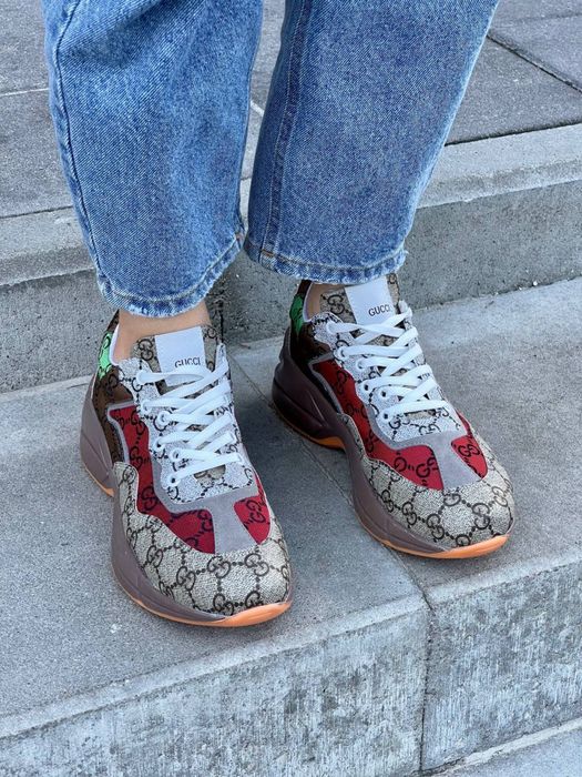 Sneakersy buty Gucci Gg x Supreme