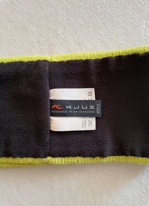 Kjus тепла пов'язка на голову трикотажна на флісі