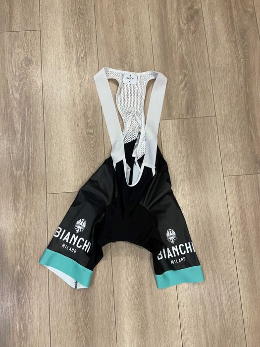 |M| Велошорти Bianchi / Велотруси Bianchi /Велосипедні шорти Bianchi Milano Cinisco Bib Shorts Celeste