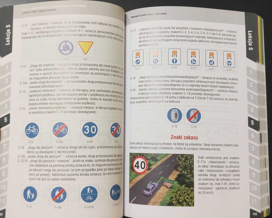 Podręcznik Kursanta kat. B – stan bardzo dobry