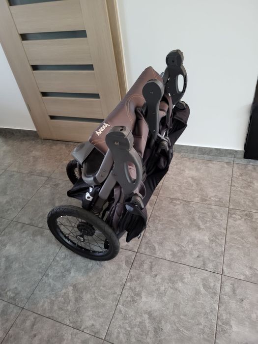 Wózek spacerowy bliźniaczy podwójny biegowy jogger Joovy Zoom X2