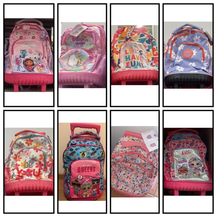 Trolleys escola meninas grandes  novos