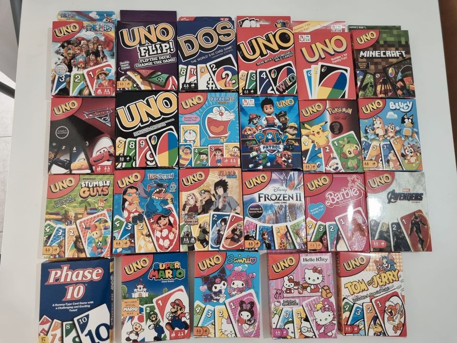 Cartas uno personalizadas  varios modelos