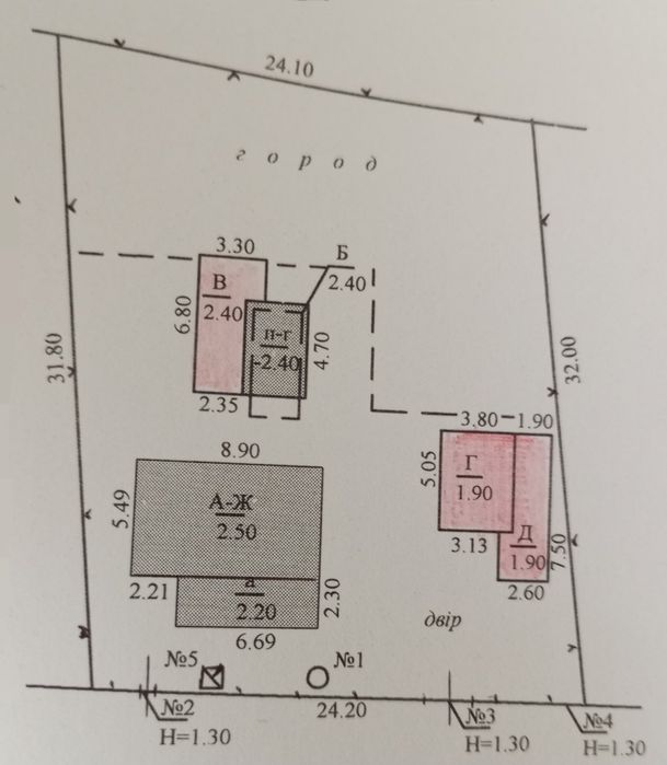 Продаж будинку в районі вулиці Будівельній