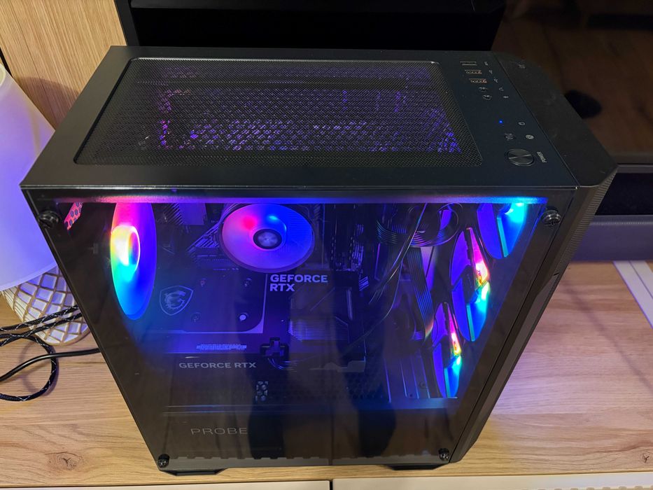 Gamingowy PC RTX 5060 Ti 8GB / Ryzen 7 5700X / 32GB Ram / 2,12TB / Win 11 Pro