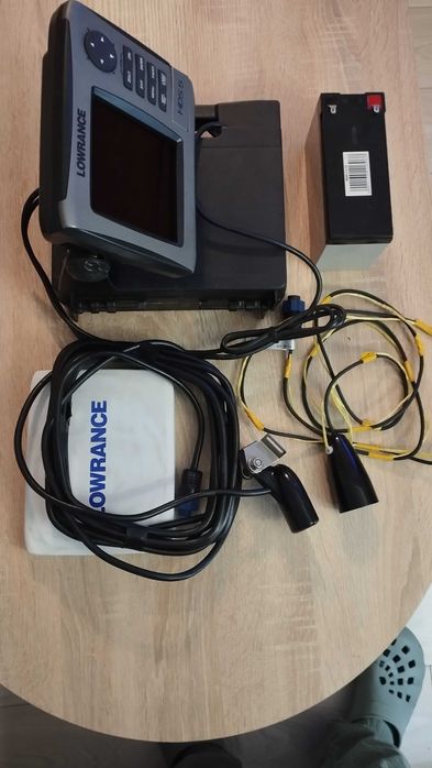 Echosonda Lawrence  HDS 5 Maxi mapa  2 przetworniki