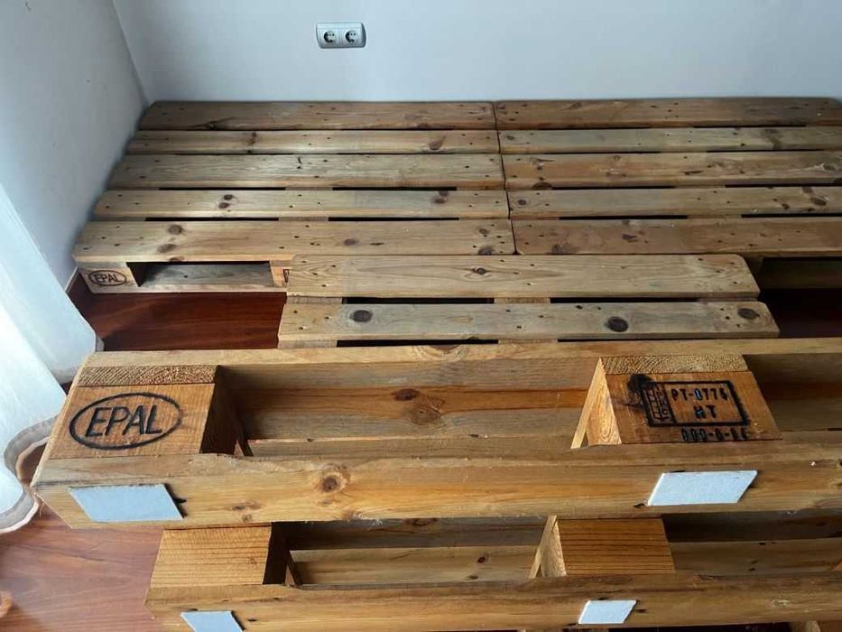 Euro palete de 1ª, tratadas, decorativas