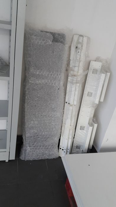 Biurko biurka biurowe z przegrodą open space czteroosobowe