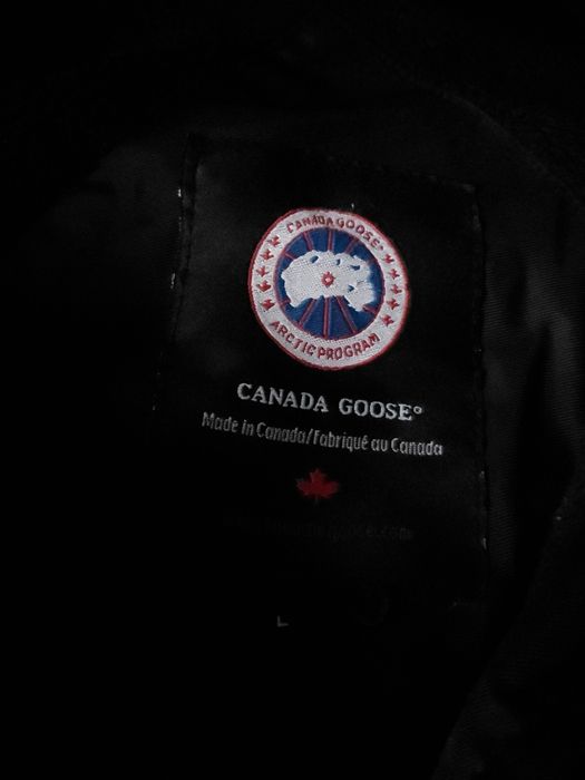 Canada Goose Resolute Parka czarna kurtka zimowa L