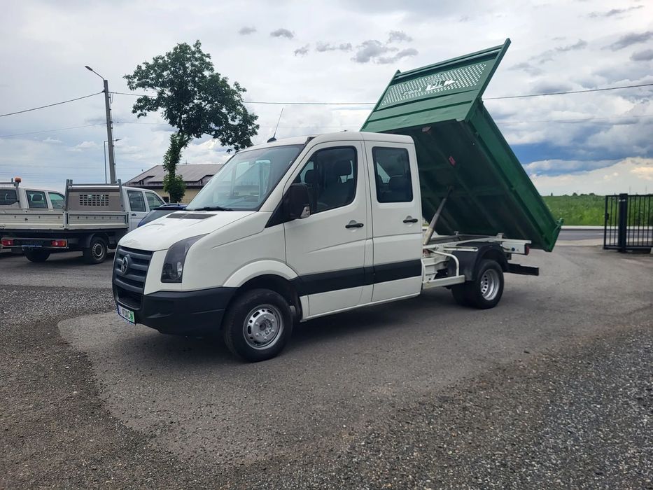 Volkswagen Crafter sprinter doka dmc 3.5 bliźniak netto Wywrotka kipper klima  Crafter doka klima kipper wywrotka dmc 3.5