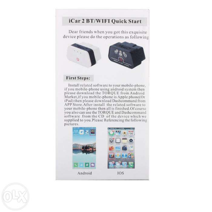 2026г. Vgate iCar2 ELM327 V1.5 Wi-Fi/BT Aвтосканер iOS (iPhone, iPad)