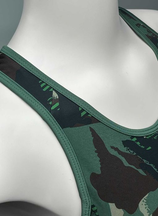 Adidas W CAMO BT – sportowy top Primegreen | NOWY