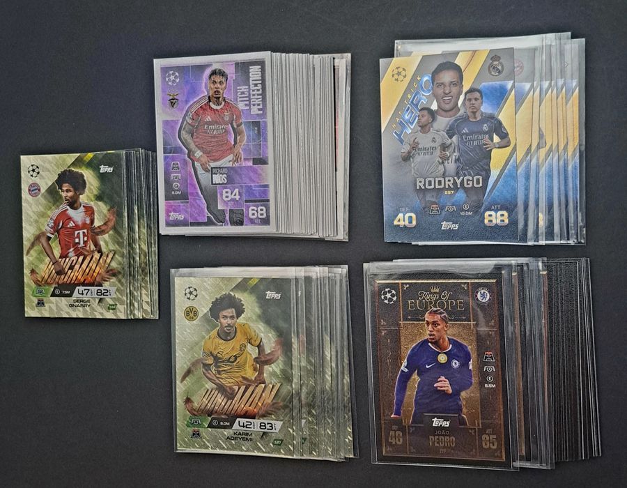 Cartas match attax 2026