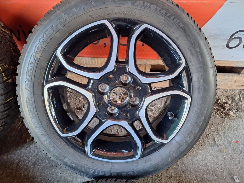 Alufelgi 4x100 15 cali SMART Forfour Fortwo koła