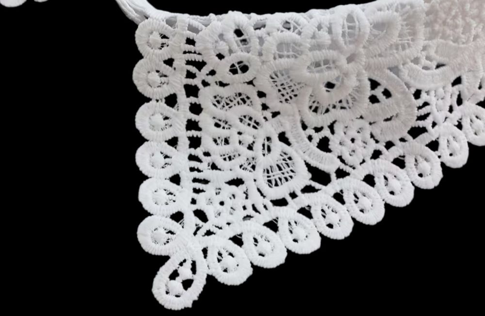 Kołnierzyk azurkowy 43x8,5 cm