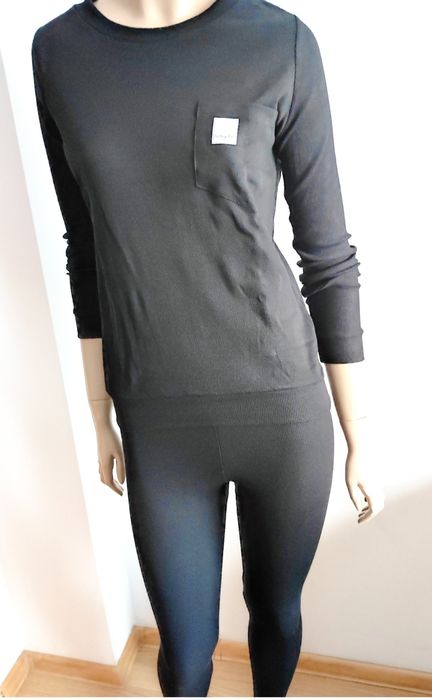 Damski prążkowany komplet polskiej firmy Latynka