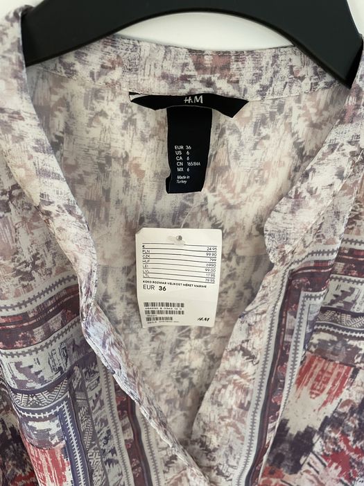 Nowa bluzka H&M oversize 36/38
