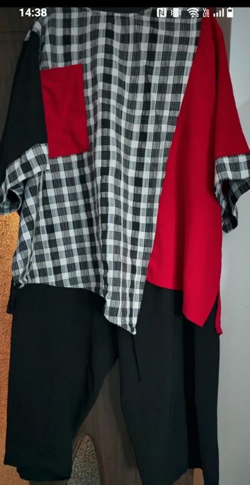 Modny komplet plus size 54/56